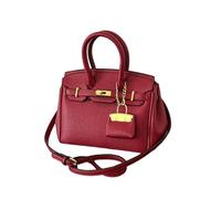 TIEZHICHESHI 3 pièces : sac à bandoulière simple, élégant, grande capacité, sac à bandoulière exquis pour femme, Rouge