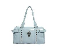 TIEZHICHESHI Europe et États-Unis loisirs navetteur sac bandoulière personnalité cross moto sac, bleu