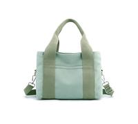 TIEZHICHESHI Sac à bandoulière coréen simple et élégant, sac en toile portable de couleur unie, Vert
