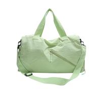 TIEZHICHESHI Sac à bandoulière en nylon avec lettres brodées - Séparation sèche et humide, Vert