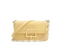 TIEZHICHESHI Sac à bandoulière français en cuir avec chaîne slung en cuir au printemps et en été, Jaune bourgeon