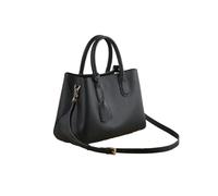 TIEZHICHESHI Sac à main d'été en cuir pour femme, Version noire