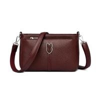 TIEZHICHESHI Sac à main personnalisé pour femme Version coréenne du sac de banlieue personnalisé, Rouge violacé