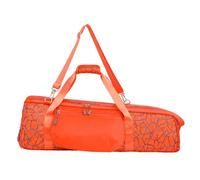 TIEZHICHESHI Sac de yoga multifonction en tissu Oxford avec motif géométrique - Orange