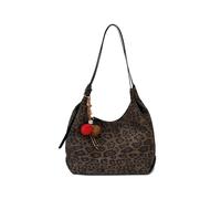 TIEZHICHESHI Sac fourre-tout léopard pour les loisirs en automne et W., marron, Add pendant