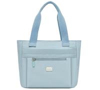 TIEZHICHESHI Version coréenne du sac à bandoulière personnalisé de grande capacité en nylon sac fourre-tout exquis de voyage, bleu