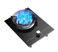 Tif De Cuisson À Gaz Avec 1 Brûleur, Poêle À Gaz Portable, 5,2 KW Table De Cuisson Au Gaz Propane À Neuf Cavité, Poêle À Gaz À Brûleur Unique, Camping Auto Ignition Camping Brûleur(NG)