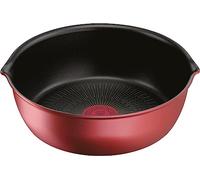 Tifal L38383 Manche amovible multipan compatible avec un feu à gaz de 22 cm IH « Ingnio Neo IH Rouge Unlimited Multi Pan »