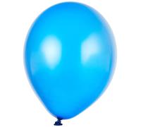 ballons 25,4 cm en latex jaune/bleu/vert 8 pièces