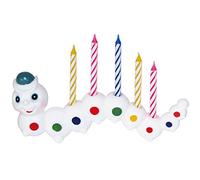 Article et décoration de fête Amscan chandelier avec bougies 14 x 6,3 cm cire blanche