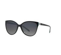 Tiffany Femme TF4089B 8055T3 Lunettes de soleil Acétate Noir Gris Cat Eye Polarisé Ombré