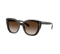 Tiffany & Co. Femme Sunglass TF4148 - Couleur du Monture: Noir, Couleur de Lentille: Dégradé marron