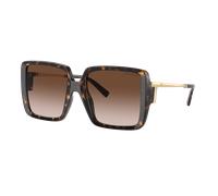Tiffany & Co. Femme Sunglass TF4212U - Couleur du Monture: Havana, Couleur de Lentille: Dégradé marron