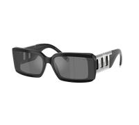 Tiffany & Co. Unisex Sunglass TF4197 - Couleur du Monture: Noir, Couleur de Lentille: Noir effet miroir gris