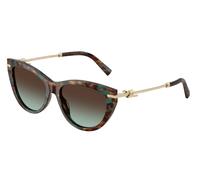 Tiffany Femme TF4253 84425D Lunettes de soleil Acétate Tortue Marron Cat Eye Normale Nuancé