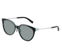 Tiffany Femme Tiffany TF4243D 8055/1 Lunettes de soleil Acétate Noir Gris Ronde Normale