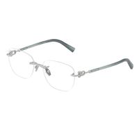 Tiffany Unisex Tiffany TF1170D 6001 Montures optiques Métal Argent Carré Normale