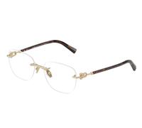 Tiffany Unisex Tiffany TF1170D 6189 Montures optiques Métal Or Carré Normale