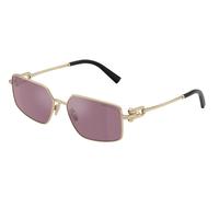 Tiffany Unisex Tiffany TF3111 6194AK Lunettes de soleil Métal Or Violet Carré Normale