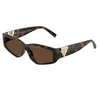 Tiffany Unisex Tiffany TF4234U 80153G Lunettes de soleil Injecté Tortue Marron Géométrique Normale