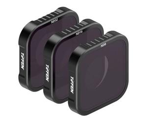 Tiffen filtre GoPro Hero 9/10/11/12 Kit ND 8,16,32