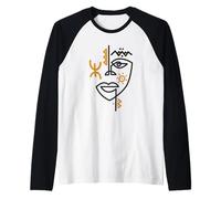 Tifinagh Alphabet Berbère amazigh Tatouage Manche Raglan