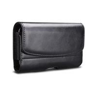 Tiflook Étui de téléphone en cuir PU avec clip ceinture et porte-cartes pour Samsung Galaxy S25 S24 S23 S22 S21 Ultra S20 FE S10 S9+ S8+ Note 20 A12 A32 A52 A02S A11 A21 A51 Noir