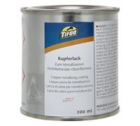 Tifoo Vernis cuivrée pour métalliser les surfaces non conductrices (200 ml) - Prétraitement pour la production de couche