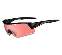 Tifosi Lunettes de soleil Alliant - Unisexe - Noir - Verres rouges - Taille L - XL