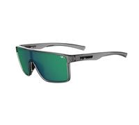 Tifosi Sanctum Lunettes de soleil, idéales pour le cyclisme, le golf, la randonnée, la course, le tennis et le pickleball, style de vie, fumée de cristal (miroir vert fumé)