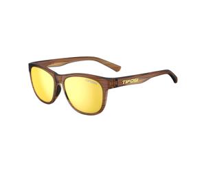 Tifosi Swank Single Lens Sunglasses 2019 Woodgrain/Smoke Yellow