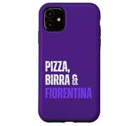 Tifoso Fiorentina Pizza Birra Uomo Semplice Firenze Coque pour iPhone 11