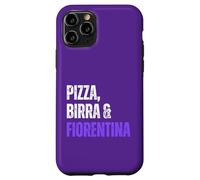 Tifoso Fiorentina Pizza Birra Uomo Semplice Firenze Coque pour iPhone 11 Pro