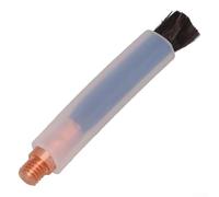 TIG MIG MAG Brosse de nettoyage en fibre de carbone M6 8 10 pour soudure de perruque, utilisée avec des mordants pour le nettoyage des soudures en acier inoxydable et aluminium (M8)
