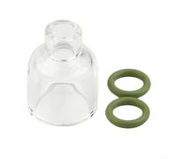 TIG Visual Glass Cup Nozzle Replacement for WP9 17 18 20 26 Consommables Comprend des joints toriques pour la prévention des fuites et un ajustement sûr (n° 5)