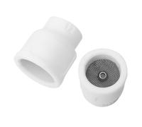 TIG Welding Cups, Nozzle, Ceramic Kit, Heat Resistant Torch Parts, Precision Engineered Components for High-Temp TIG Applications, Includes 2.35cm and 2.75cm Sizes
