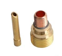 TIG WP92025 Kit complet de 10 accessoires de soudage avec pinces obliques et connecteurs 3,2 mm