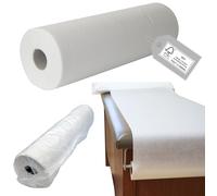 TIGA-MED 9x Rouleaux de Protection de Table 50 m - Papier 2-couches 59 cm - Rollo pour Table de Massage, Esthétique, Médical, Hygiène