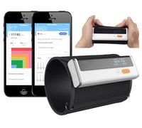 TIGA-MED Armfit Plus Tensiomètre Électronique avec ECG - Moniteur Cardiaque Bluetooth pour Mesure de la Tension Artérielle, Fréquence Cardiaque et Électrocardiogramme - Application iOS & Android