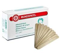 Tiga-Med Disposable Tongue Depressors, Not Sterile 15 cm, Set of 100 Also Suitable for Hobbies / Crafts by Mundspatel Spatel aus Holz 15cm