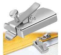 TIGARI Guide de couture magnétique pour machine à coudre, guide de couture magnétique avec clip, règle multifonctionnelle, guide ourleur, guide de couture, guide d'ourlet pour pied de marche,
