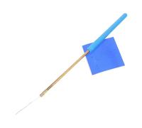 Tige à Boucle Métallique avec Filtre en Verre Cobalt pour Essais | Analyse Précise des Éléments Métalliques, Suppression, Enseignement Stem en Classe, Verre Bleu