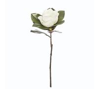 Tige artificielle - ATMOSPHERA - Magnolia Blanc - Real Touch - Hauteur 70 cm - Décoratif