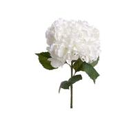 - Tige artificielle d'Hortensia - H. 83 cm - Blanc
