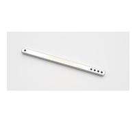 Tige Carré Percée, 7mm x 120mm, Acier Zingué Dubois industie