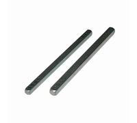 Tige carrée acier zingué perçée 4+4 trous DUVAL BILCOCQ 6x120mm - 34-1042-1612