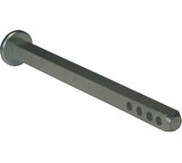 Tige carrée bouchon de diamètre 7mm et de longueur 90mm 4 trous finition en acier zingué - - 34-1042-3709