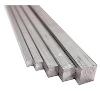 Tige carrée en acier inoxydable 304 5 mm 6 mm 8 mm 10 mm 12 mm 16 mm -60 mm Longueur 100 mm 200 mm 300 mm 400 mm 500 mm Arbre linéaire en acier, 1 pièce (couleur : longueur 500 mm 1 pièce, taille