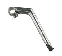 Tige col de cygne en alliage d'aluminium pour fourche avant de vélo pour guidon de 22, 2 mm, 25, 4 mm et 25 4 mm avec extension de 80 mm vers l'avant et poteau central de 180 mm (80 x 25,4 x 22,2 x