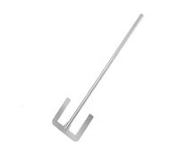 Tige d'agitation en acier inoxydable Lab 304 SUS304, palette de Dispersion lame Type E, plusieurs tailles(70x8x350mm)